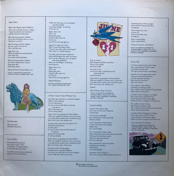 Carpenters – A Song For You LP vinyl record, image 4 of 6