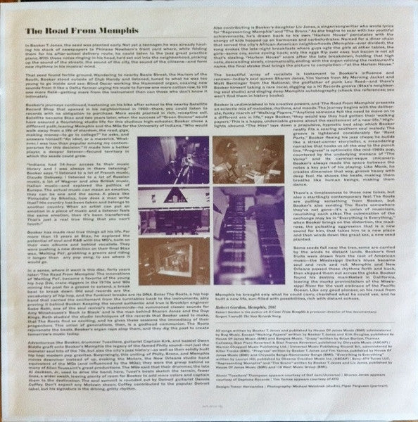 Booker T. Jones – The Road From Memphis LP vinyl record, image 7 of 7