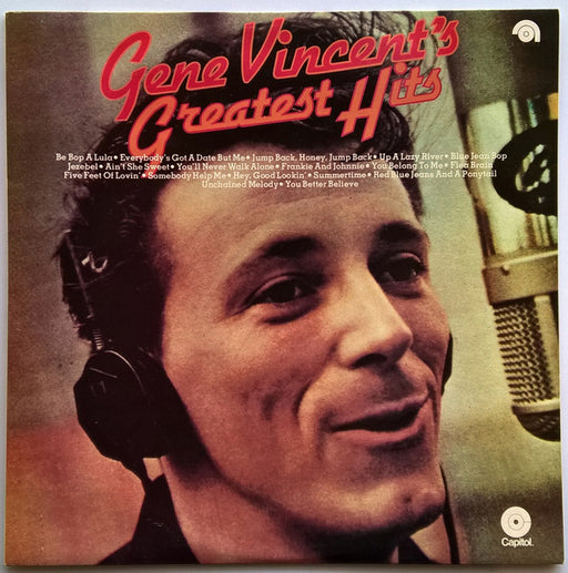 Gene Vincent – Gene Vincent's Greatest Hits LP vinyl record, image 1 of 4