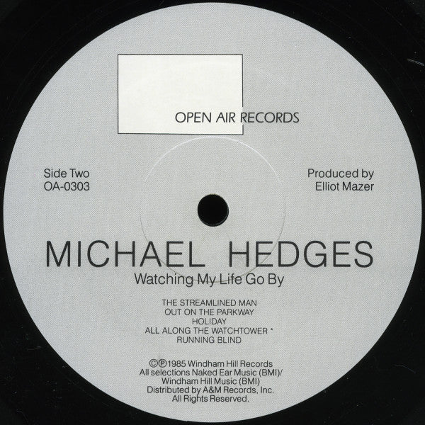 Michael Hedges – Watching My Life Go By LP vinyl record, image 4 of 7