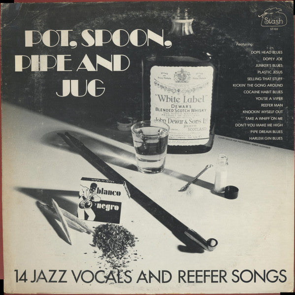 Various – Pot, Spoon, Pipe And Jug - 14 Jazz Vocals And Reefer Songs LP vinyl record, image 1 of 6