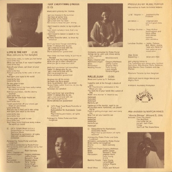 Marcia Hines – Shining LP vinyl record, image 10 of 10