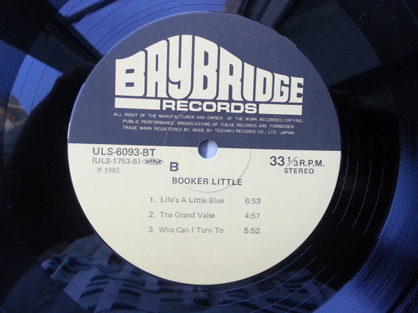 Booker Little – Booker Little LP vinyl record, image 5 of 5