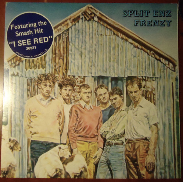Split Enz – Frenzy LP vinyl record, image 3 of 7