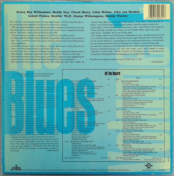 Various – The Blues Vol. 1 LP vinyl record, image 2 of 3