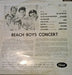 The Beach Boys – Concert LP vinyl record, image 2 of 2