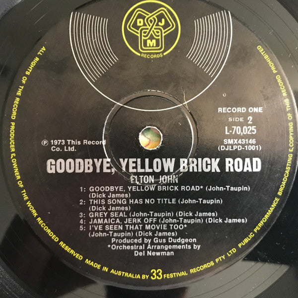 Elton John – Goodbye Yellow Brick Road (2xLP) LP vinyl record, image 8 of 10