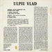 Ulpiu Vlad – ”Mozaic” • Ciclu Cameral-vocal-simfonic = „Mosaic”, Vocal-Symphonic And Chamber Music Series LP vinyl record, image 2 of 4