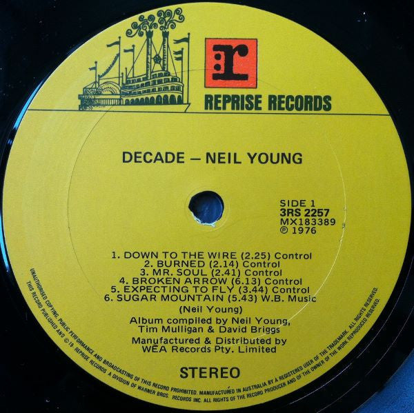Neil Young – Decade (3xLP) LP vinyl record, image 2 of 10