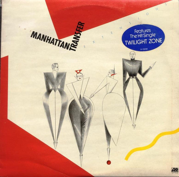 The Manhattan Transfer – Extensions LP vinyl record, image 2 of 5