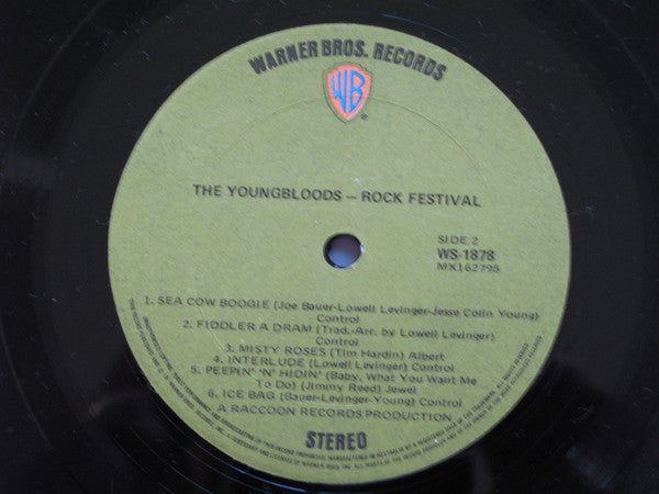 The Youngbloods – Rock Festival LP vinyl record, image 4 of 4