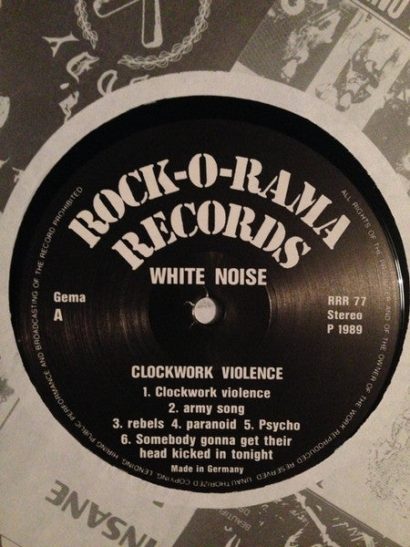 White Noise – The First Assault LP vinyl record, image 3 of 4
