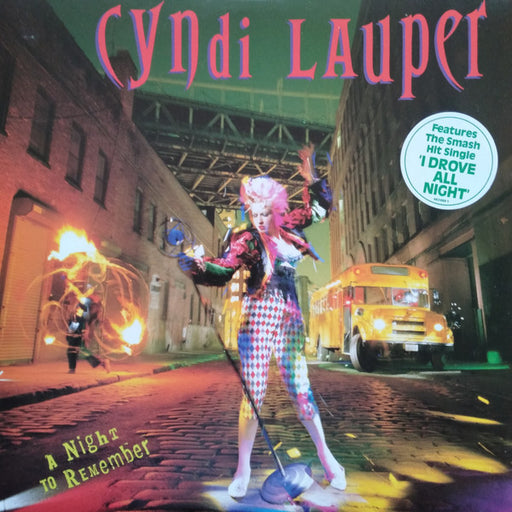 Cyndi Lauper – A Night To Remember LP vinyl record, image 1 of 6