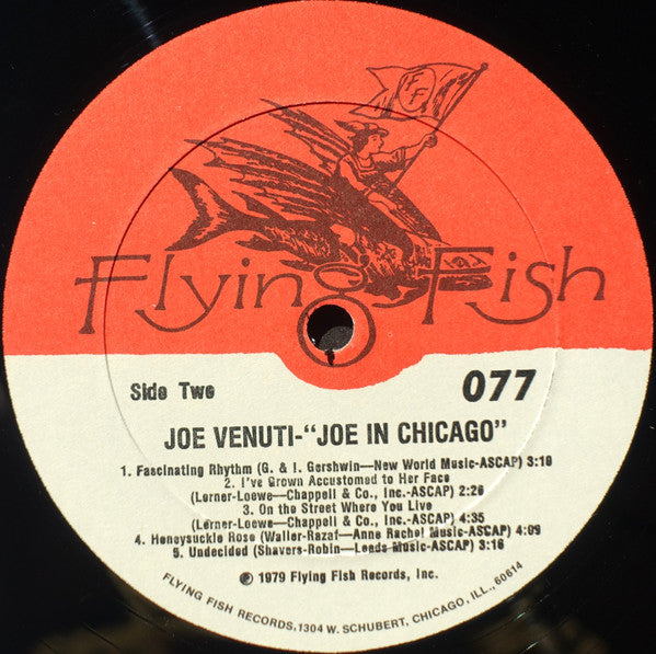 Joe Venuti – Joe In Chicago, 1978 LP vinyl record, image 4 of 5
