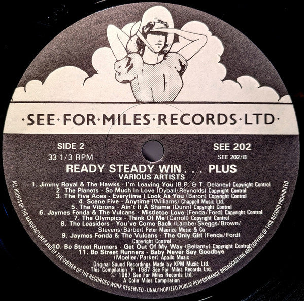 Various – Ready, Steady - Win! LP vinyl record, image 4 of 5