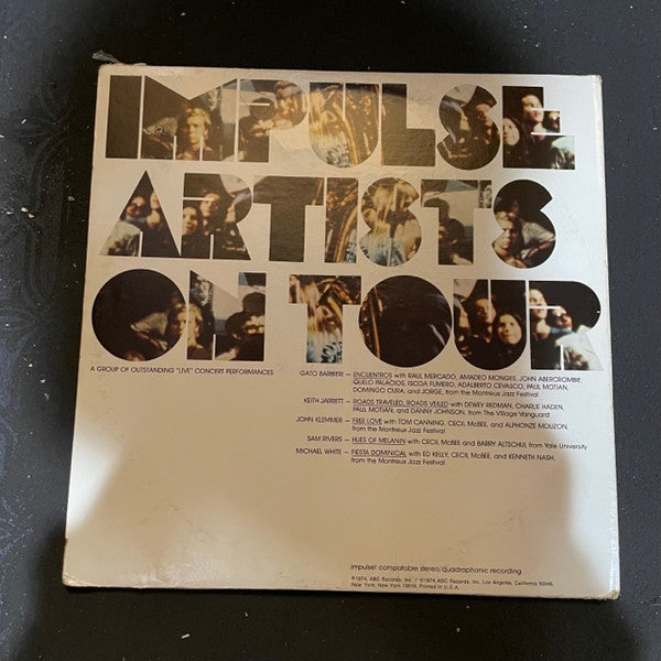 Various – Impulse Artists On Tour LP vinyl record, image 2 of 4