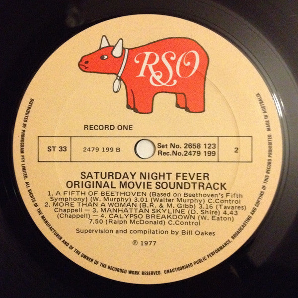 Various – Saturday Night Fever (The Original Movie Sound Track) (2xLP) LP vinyl record, image 4 of 6
