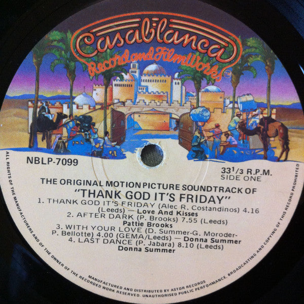 Various – Thank God It's Friday (The Original Motion Picture Soundtrack) (2xLP) LP vinyl record, image 10 of 10