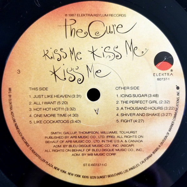The Cure – Kiss Me Kiss Me Kiss Me (2xLP) LP vinyl record, image 5 of 10