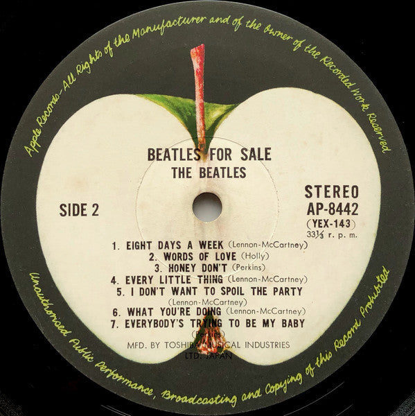 The Beatles – Beatles For Sale LP vinyl record, image 6 of 9