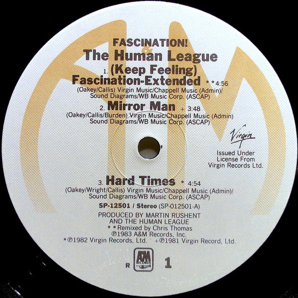 The Human League – Fascination! LP vinyl record, image 3 of 4