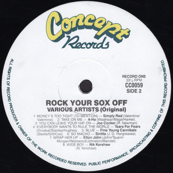 Various – Rock Your Sox Off (2xLP) LP vinyl record, image 5 of 7