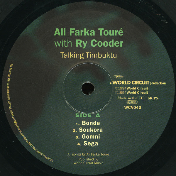 Ali Farka Touré, Ry Cooder – Talking Timbuktu (2xLP) LP vinyl record, image 3 of 10