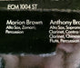 Marion Brown – Afternoon Of A Georgia Faun LP vinyl record, image 5 of 5