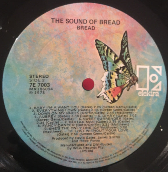 Bread – The Sound Of Bread - Their 20 Finest Songs LP vinyl record, image 4 of 4