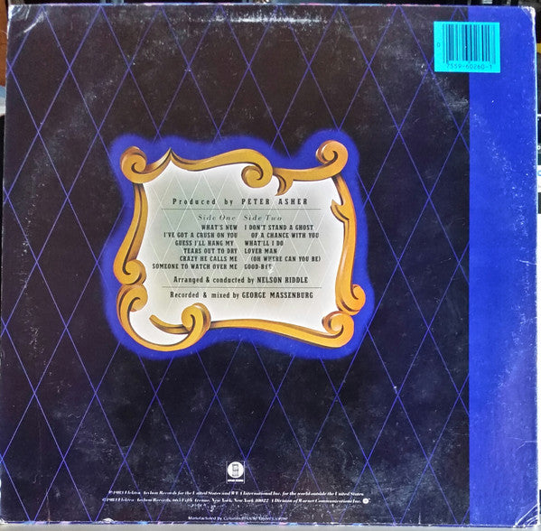 Linda Ronstadt, Nelson Riddle And His Orchestra – What's New LP vinyl record, image 2 of 7