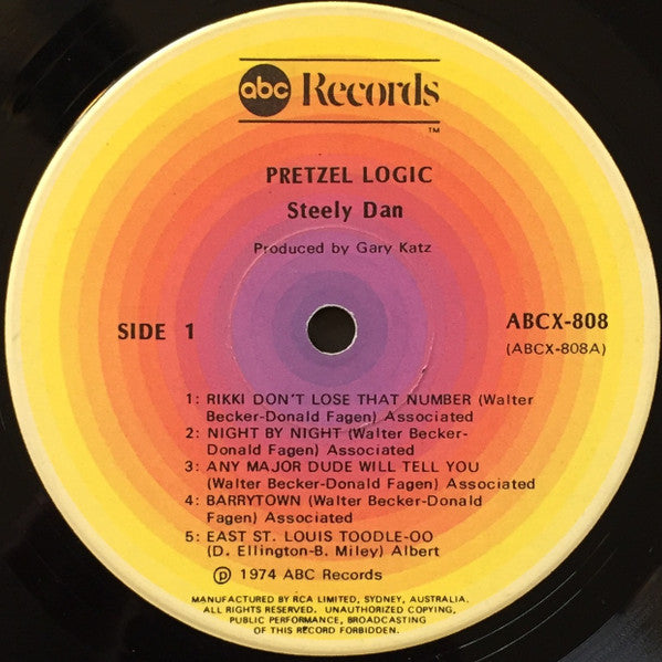 Steely Dan – Pretzel Logic LP vinyl record, image 4 of 5