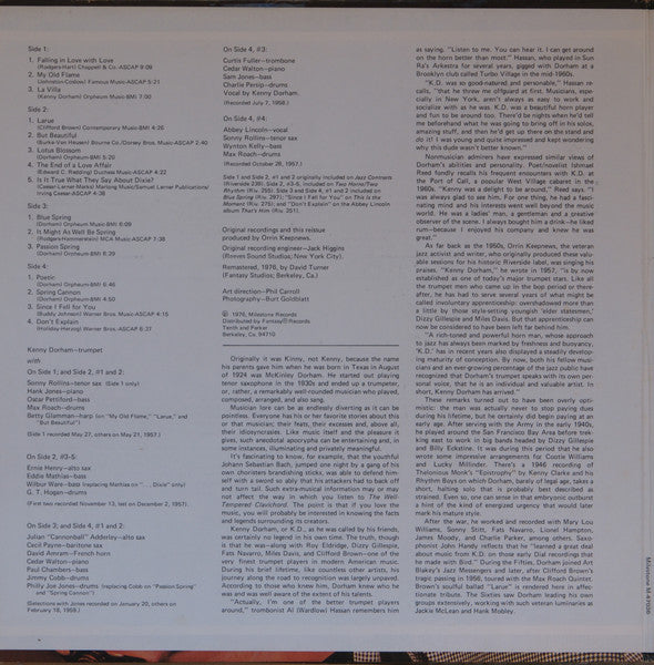 Kenny Dorham – But Beautiful (2xLP) LP vinyl record, image 2 of 10