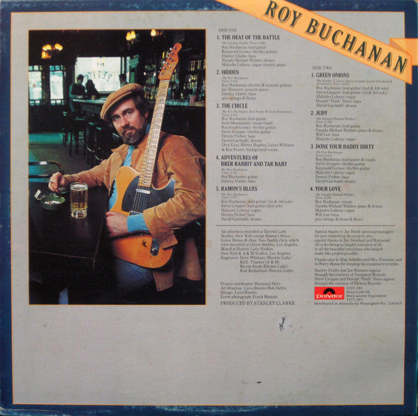 Roy Buchanan – Loading Zone LP vinyl record, image 2 of 4