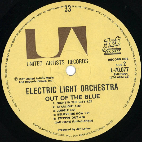 Electric Light Orchestra – Out Of The Blue (2xLP) LP vinyl record, image 4 of 10