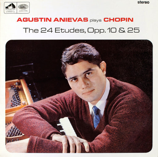 Agustin Anievas, Frédéric Chopin – The 24 Etudes, Opp. 10 & 25 LP vinyl record, image 1 of 4