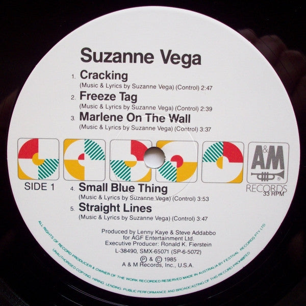 Suzanne Vega – Suzanne Vega LP vinyl record, image 5 of 10