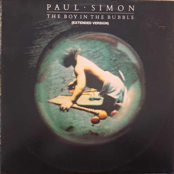 Paul Simon – The Boy In The Bubble 12" vinyl record, image 1 of 7