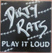 Dirty Rats – Play It Loud LP vinyl record, image 1 of 4