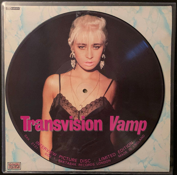 Transvision Vamp – Limited Edition Interview Picture Disc 12" vinyl record, image 3 of 5