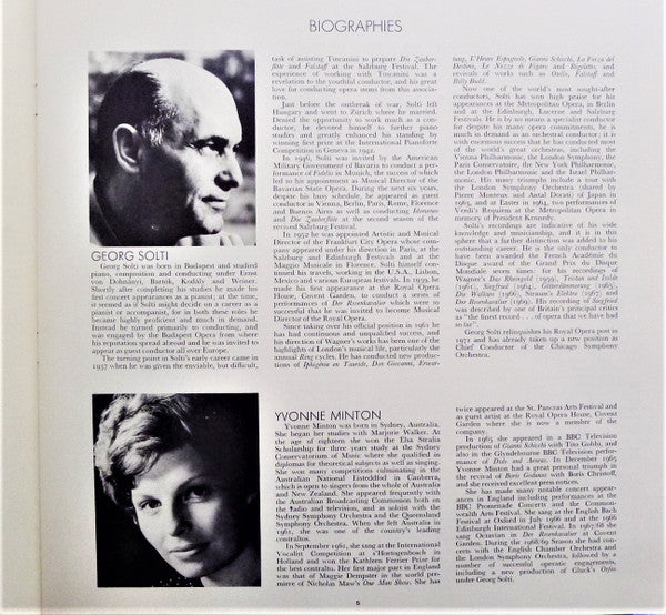 Gustav Mahler, Chicago Symphony Orchestra, Georg Solti, Yvonne Minton – Symphony No. 6 In A Minor / Lieder Eines Fahrenden Gesellen (2xLP) LP vinyl record, image 10 of 10