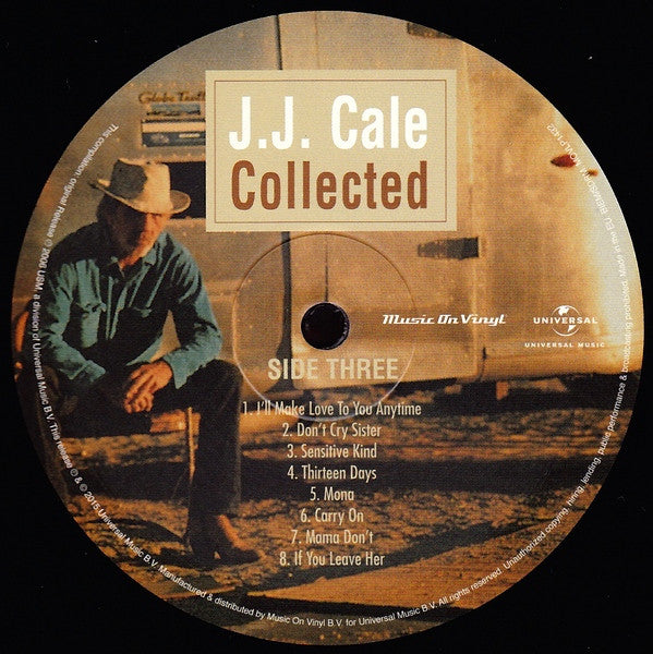 J.J. Cale – Collected (3xLP) LP vinyl record, image 10 of 10