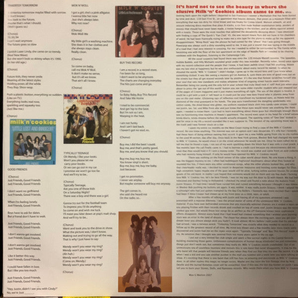 Milk 'N' Cookies – Milk 'N' Cookies (2xLP) LP vinyl record, image 7 of 10