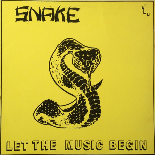 Snake – Let The Music Begin LP vinyl record, image 1 of 4