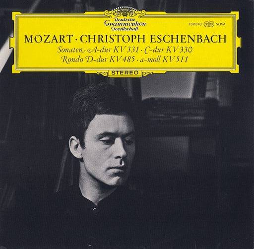 Wolfgang Amadeus Mozart, Christoph Eschenbach – Sonaten A-Dur KV 331 • C-Dur KV 330 / Rondo D-Dur KV 485 • A-Moll KV 511 LP vinyl record, image 1 of 2