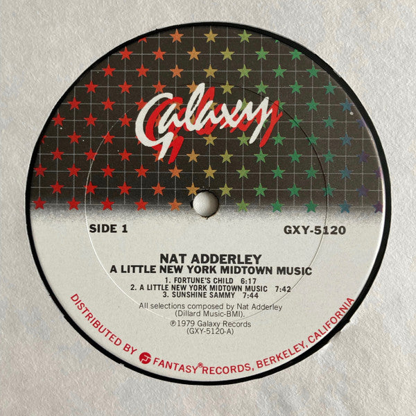 Nat Adderley – A Little New York Midtown Music LP vinyl record, image 3 of 4