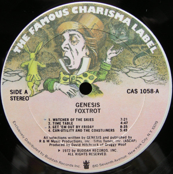 Genesis – Foxtrot LP vinyl record, image 4 of 6