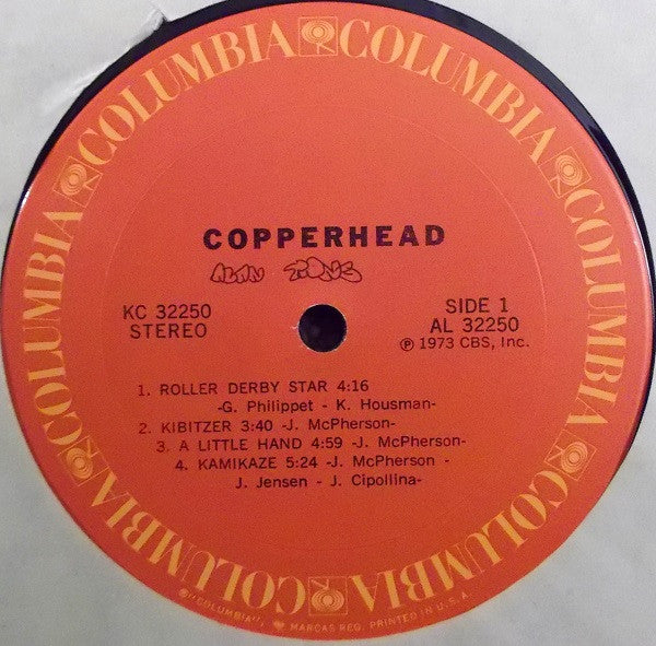 Copperhead – Copperhead LP vinyl record, image 3 of 6