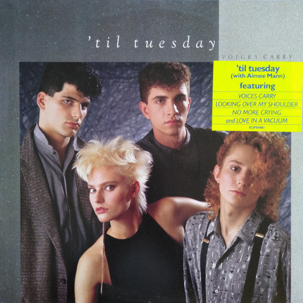 'Til Tuesday – Voices Carry LP vinyl record, image 1 of 6
