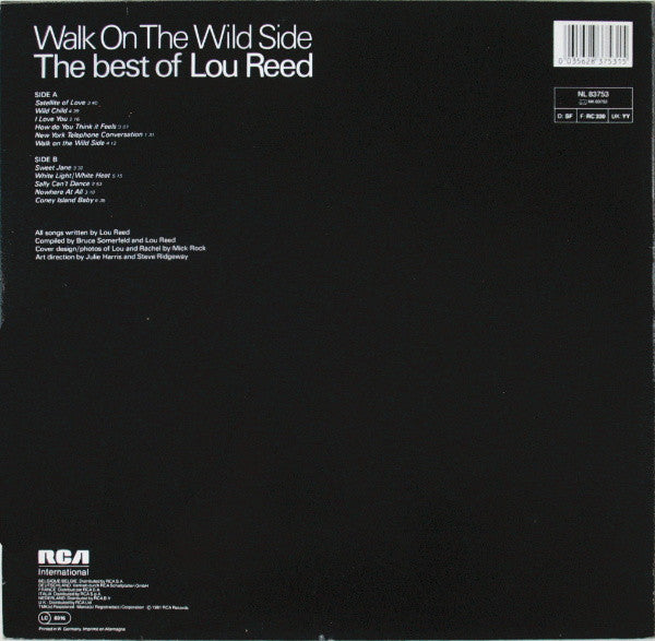 Lou Reed – Walk On The Wild Side - The Best Of Lou Reed LP vinyl record, image 2 of 4