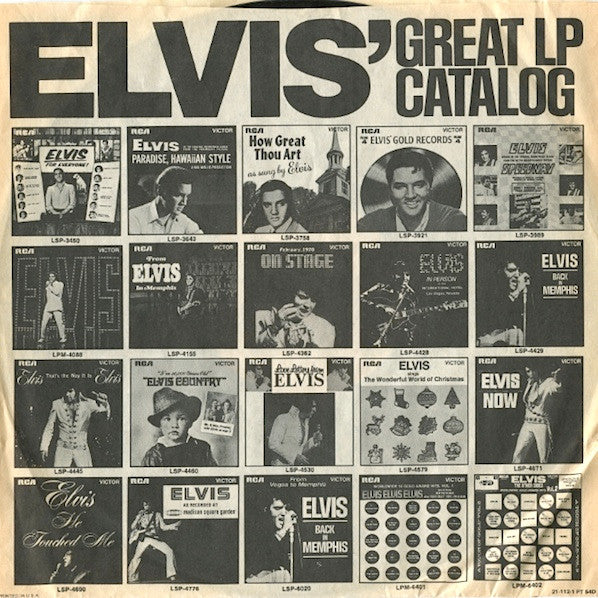 Elvis Presley – The Sun Sessions LP vinyl record, image 5 of 6